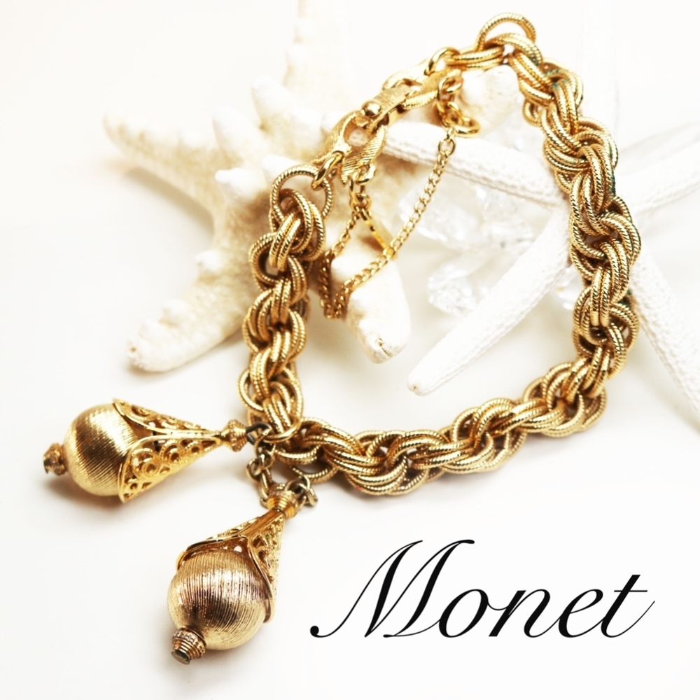 MONET 1961 BOLERO BRACELET GOLD OR SILVER
